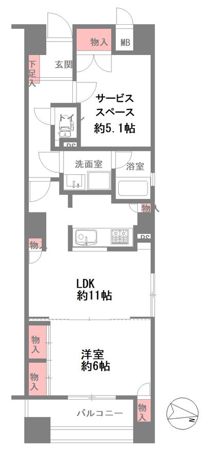間取図(平面図)