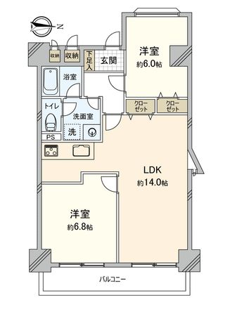 間取図(平面図)