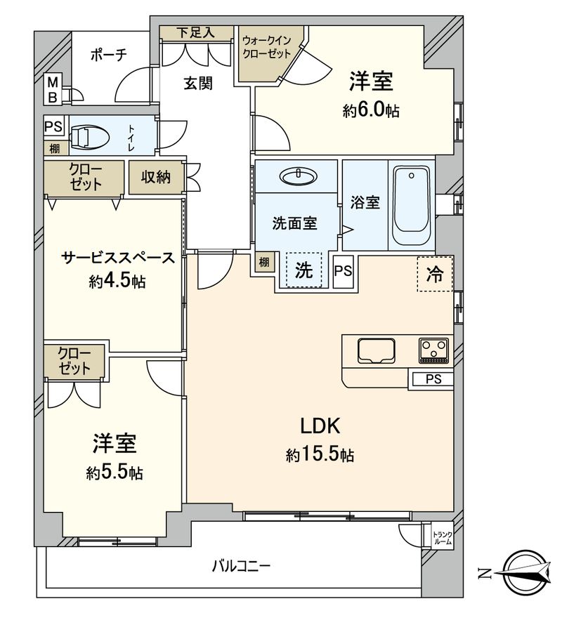 間取図(平面図)