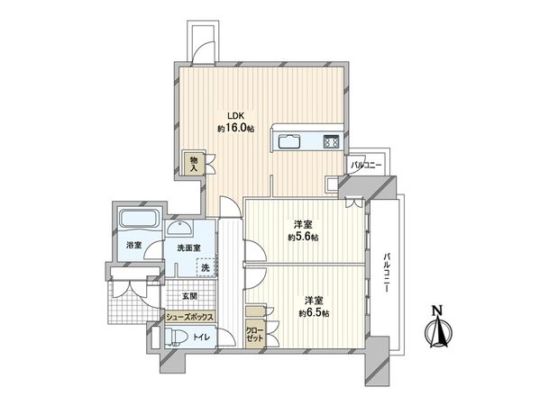 ローレルタワー夕陽丘 イーストレジデンス 間取図(平面図)