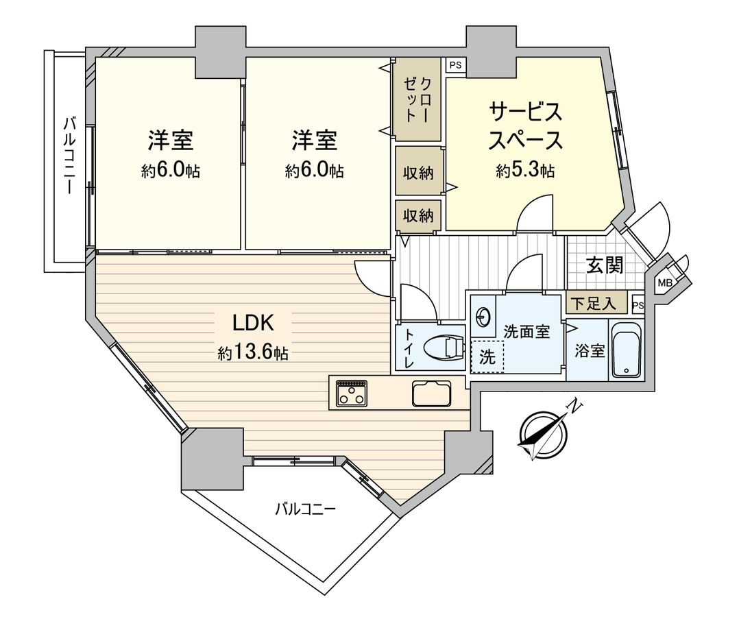 間取図(平面図)