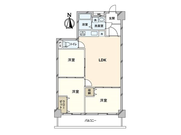 グラントピア玉造 間取図(平面図) グラントピア玉造 間取図(平面図)