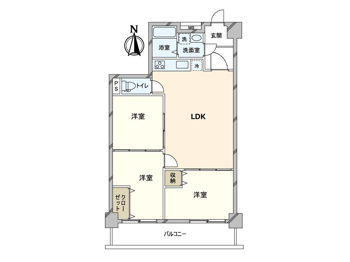 間取図(平面図)