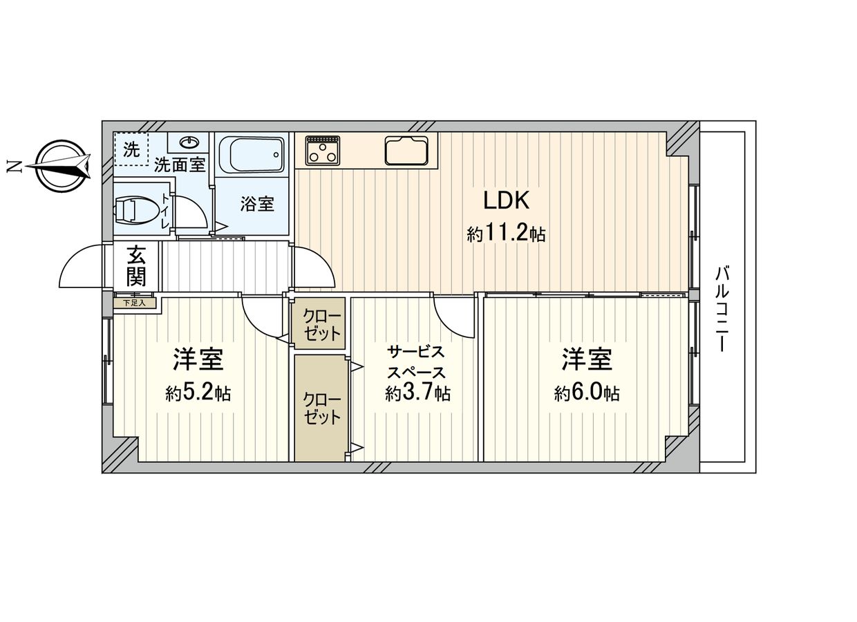 間取図(平面図)