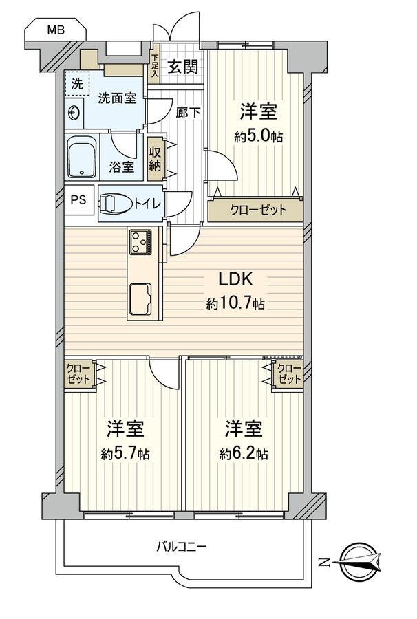 間取図(平面図)