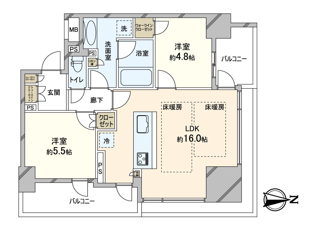 間取図(平面図)