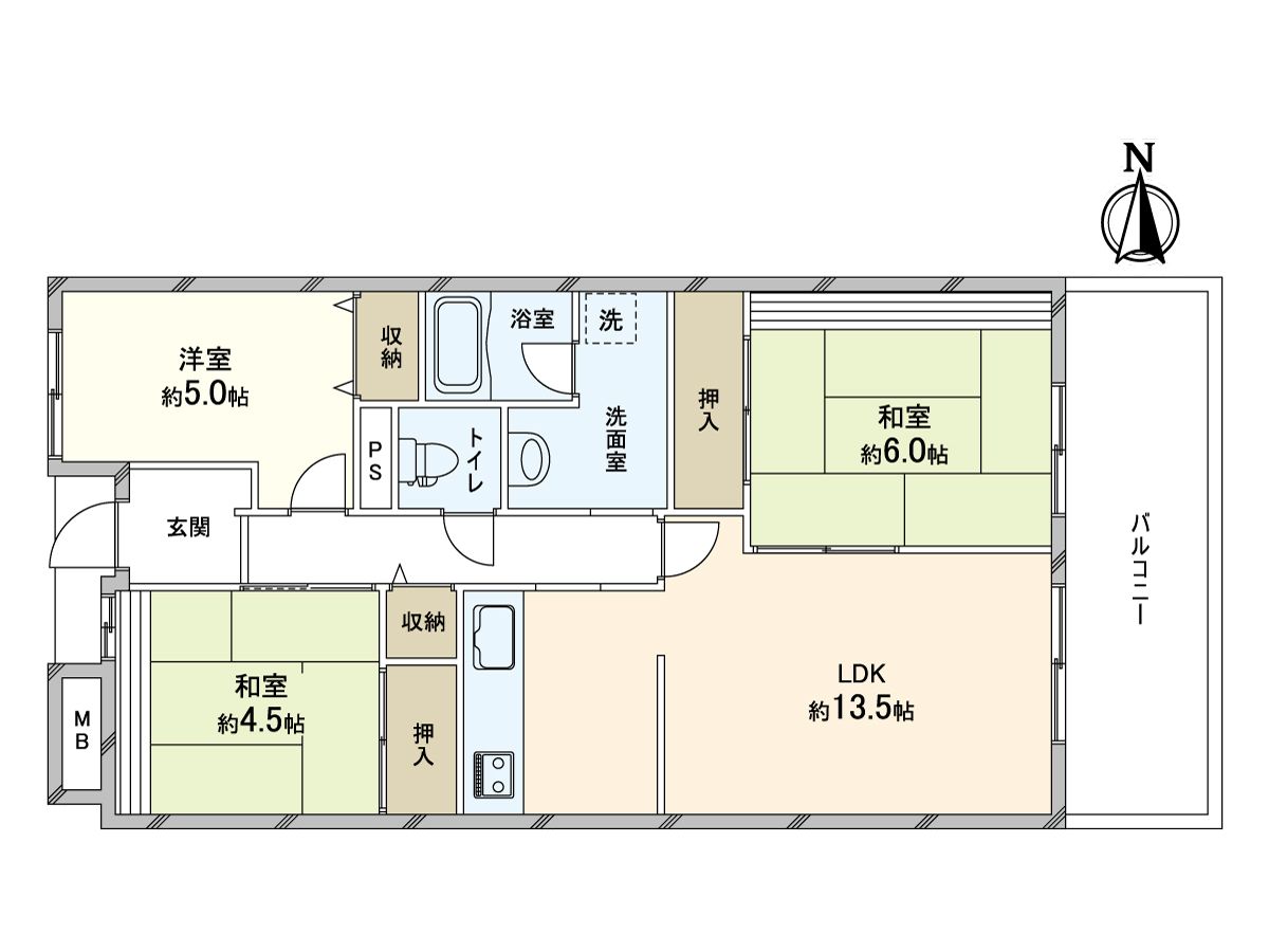 間取図(平面図)
