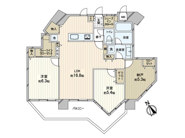 ふぁみーゆ勝山 間取図(平面図) ふぁみーゆ勝山 間取図(平面図)