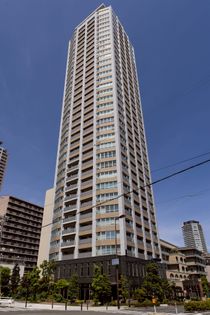 レジデンスタワー上本町 外観