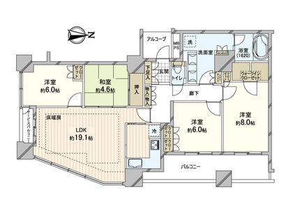 間取図(平面図)