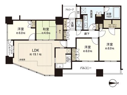 間取図(平面図)