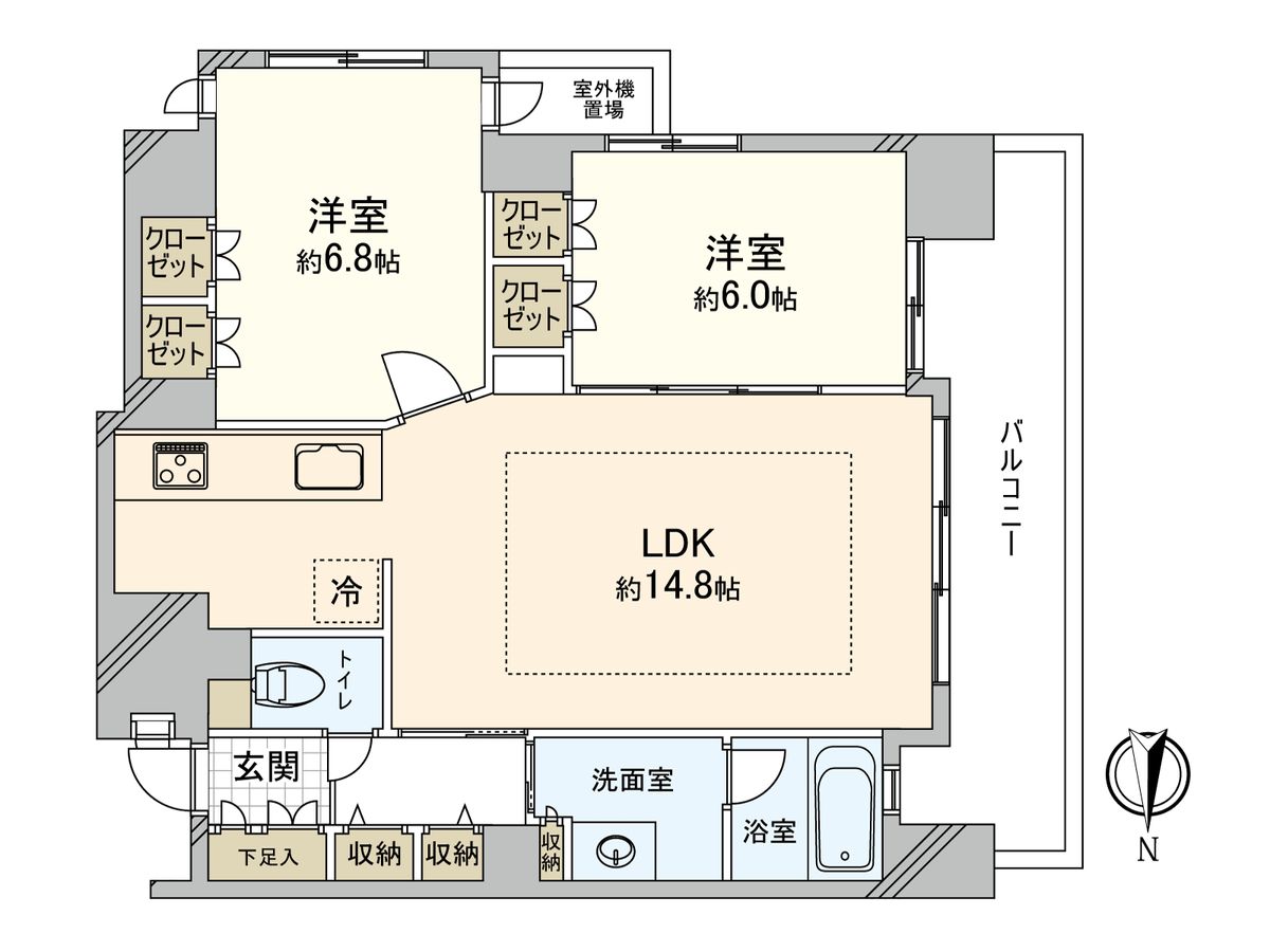 間取図(平面図)