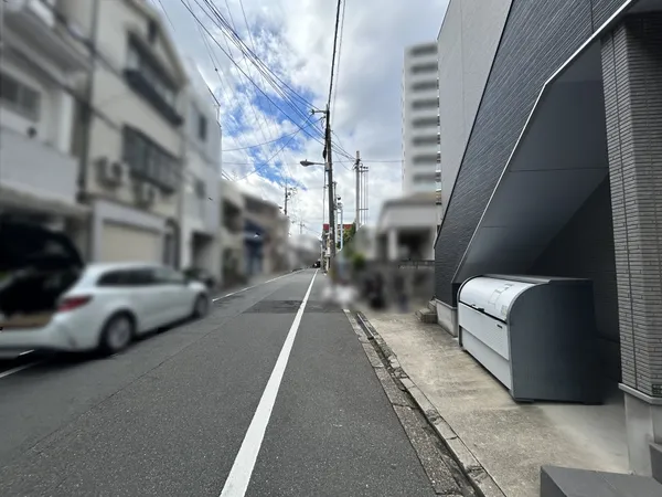 前面道路
