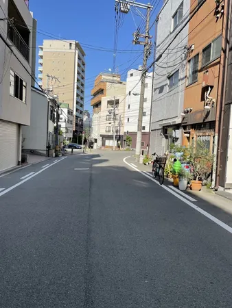 前面道路の様子