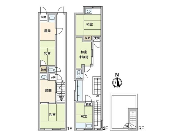 生野区生野西4丁目 戸建 間取図(平面図) 生野区生野西4丁目 戸建 間取図(平面図)