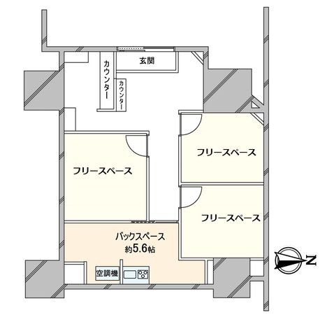 うえほんまちハイハイタウン 【店舗】 間取図(平面図) うえほんまちハイハイタウン 【店舗】 間取図(平面図)