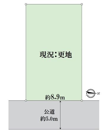 伏見区桃山与五郎町 2号地 区画図 伏見区桃山与五郎町 2号地 区画図