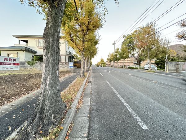 伏見区醍醐西大路町 土地 前面道路含む外観 伏見区醍醐西大路町 土地 前面道路含む外観