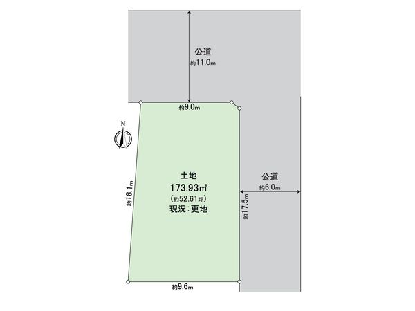 伏見区向島二ノ丸町 土地 区画図 伏見区向島二ノ丸町 土地 区画図