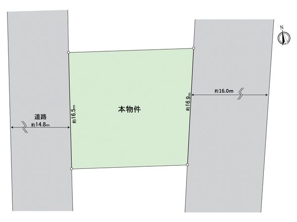 伏見区醍醐西大路町 区画図 伏見区醍醐西大路町 区画図