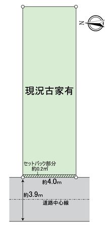 伏見区深草勧進橋町 区画図 伏見区深草勧進橋町 区画図