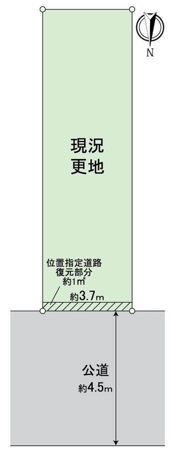 宇治市大久保町平盛 区画図 区画図