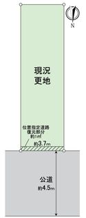宇治市大久保町平盛 区画図