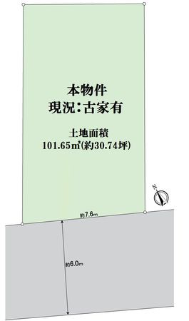 伏見区桃山町正宗 区画図 伏見区桃山町正宗 区画図