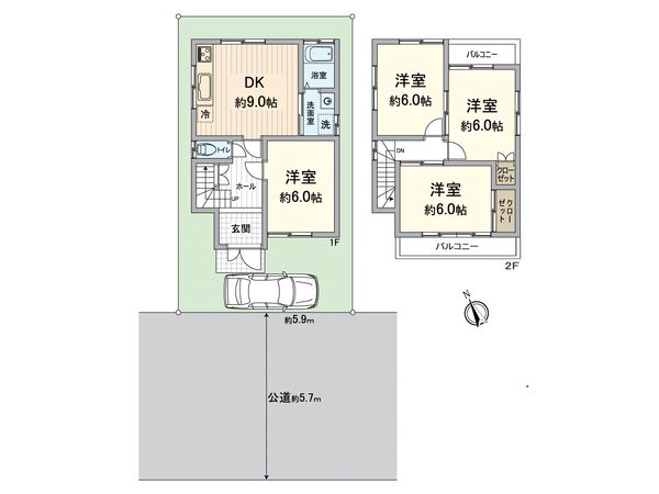 間取図(平面図)