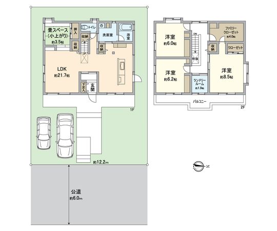 宇治市琵琶台2丁目 中古一戸建 間取図(平面図) 間取図(平面図)