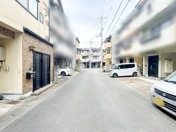 前面道路幅員約６ｍ