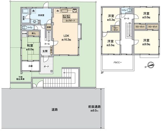 宇治市平尾台3丁目 一戸建 間取図