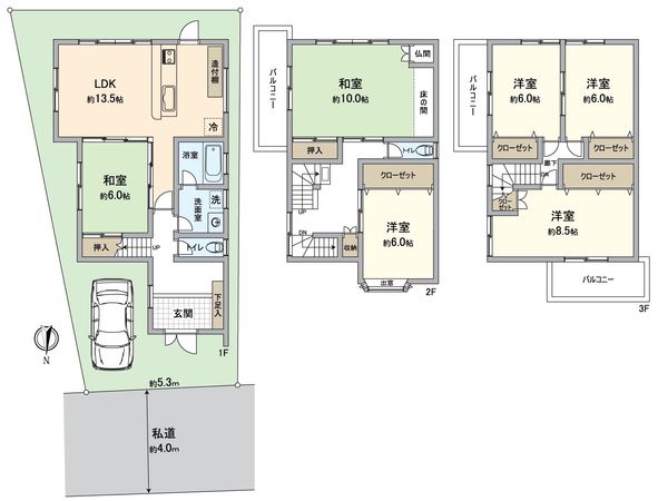 間取図(平面図)