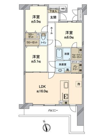 間取図(平面図)