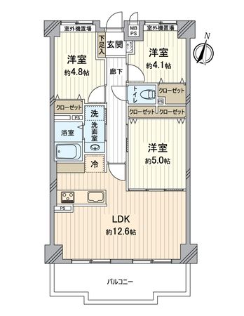 間取図(平面図)