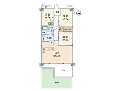 間取図(平面図)