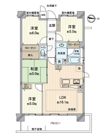 間取図(平面図)