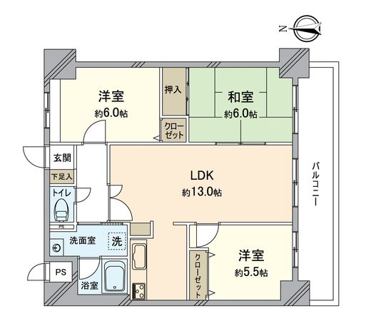 間取図(平面図)