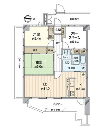 間取図(平面図)
