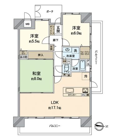間取図(平面図)