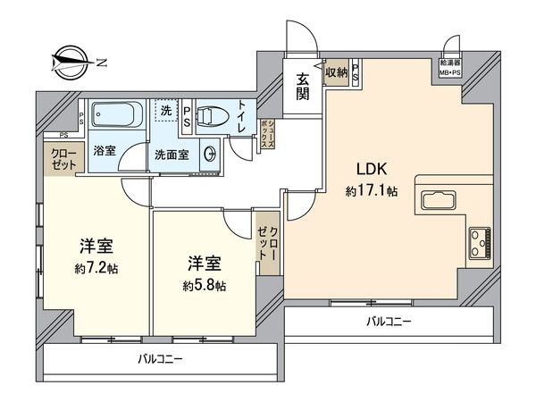 間取図(平面図)