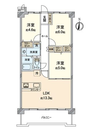 間取図(平面図)