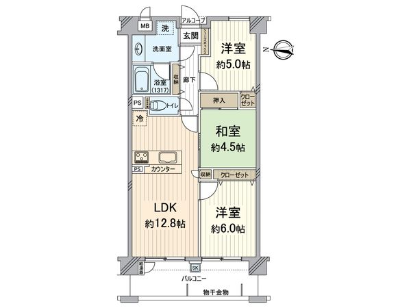 間取図(平面図)
