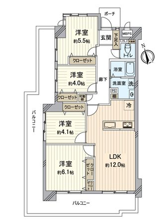 間取図(平面図)