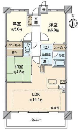 間取図(平面図)