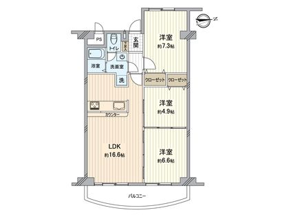 間取図(平面図)