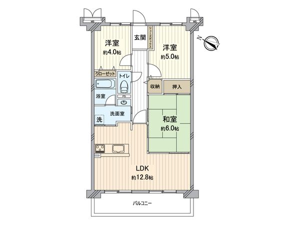アドリーム伏見向島 間取図(平面図)