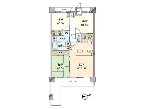 エスリード醍醐 間取図(平面図) エスリード醍醐 間取図(平面図)
