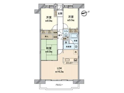 間取図(平面図)