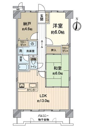 ペルル伏見桃山 間取図(平面図) ペルル伏見桃山 間取図(平面図)